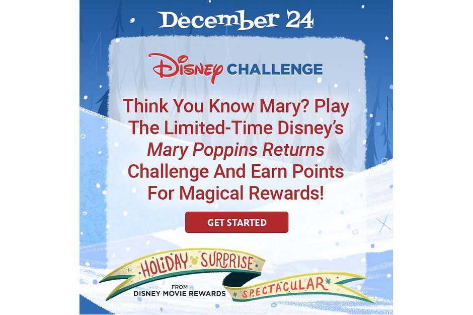 One More Disney Challenge for DMR’s Holiday Surprise Spectacular (Dead)