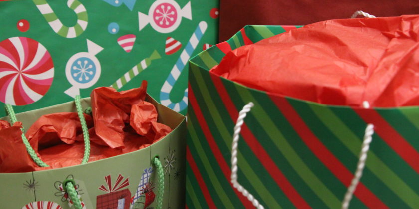 Cut Back on the Holiday Madness: Reuse Gift Bags