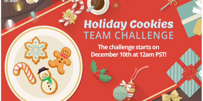 Holiday Cookies Team Challenge Is Over