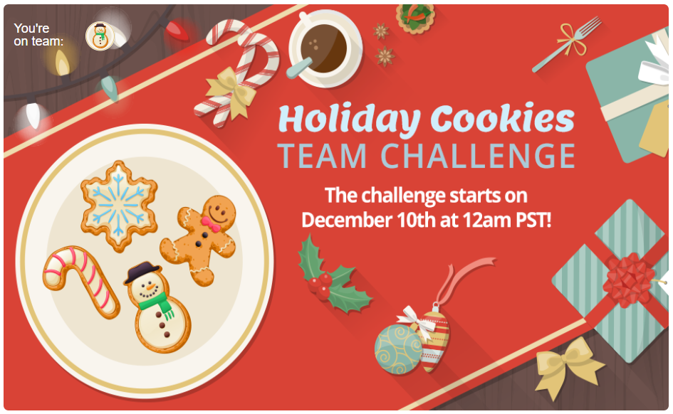 Holiday Cookies Team Challenge Is Over