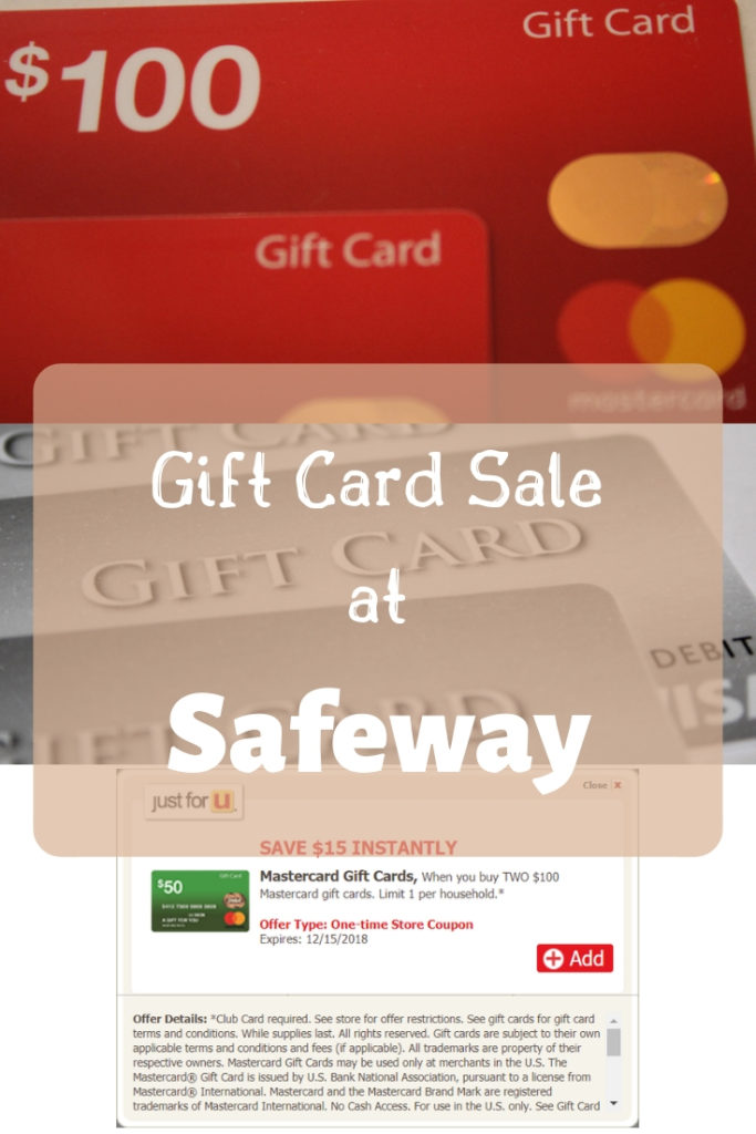 Mastercard (and Visa) Gift Cards on Sale at Safeway 365 Magical Days