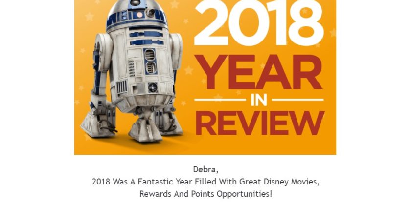 Happy New Year from Disney Movie Rewards