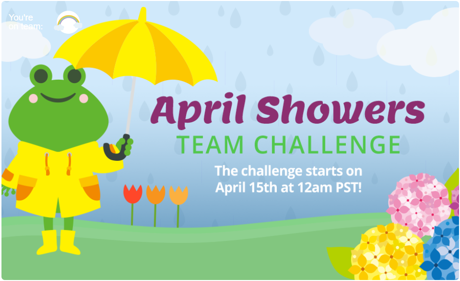 April Showers Team Challenge