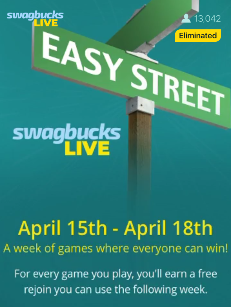 Swagbucks LIVE on Easy Street 365 Magical Days of Travel