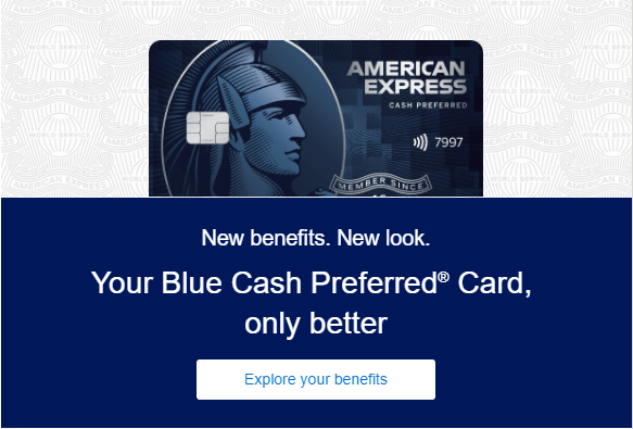 Updates To Amex Blue Cash Preferred