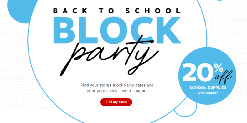 Staples Back To School Block Party
