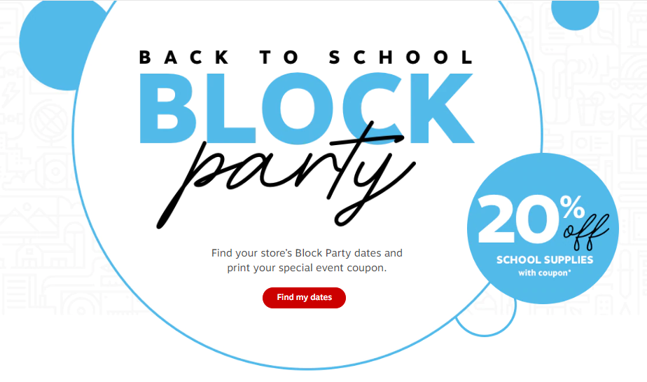 Staples Back To School Block Party