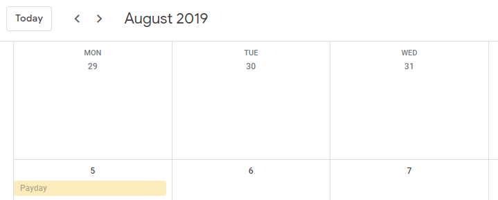 End of the Month, August Edition