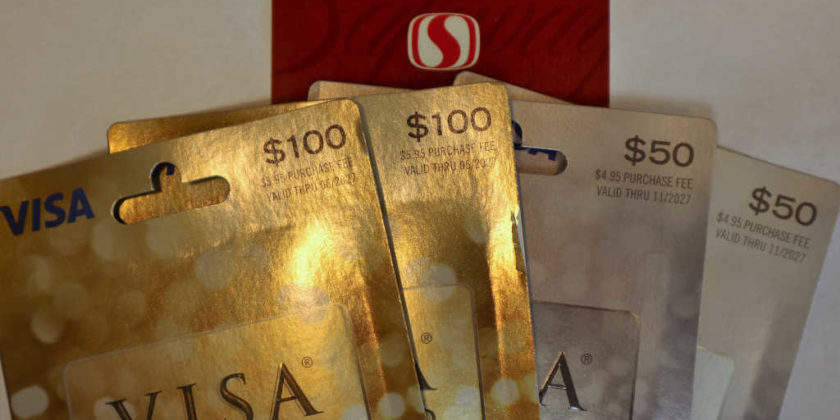 Visa Gift Cards on Sale at Safeway