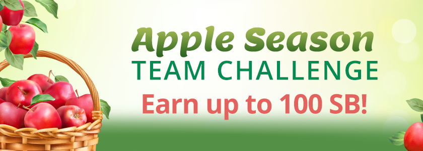 [Expired] Apple Season Team Challenge