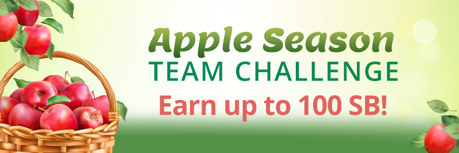 [Expired] Apple Season Team Challenge