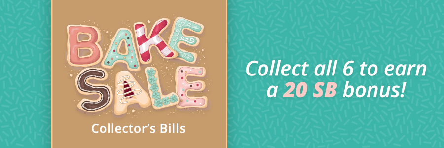 [Expired] Bake Sale Collector’s Bills