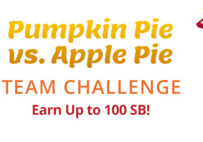 Pumpkin Pie vs Apple Pie Team Challenge